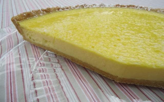 Tarte à la crème de citron et mascarpone