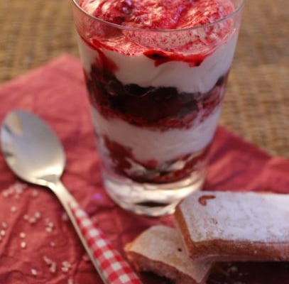 Tiramisu aux fruits rouges inratable