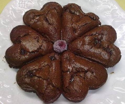 Cœur fondant au chocolat classique
