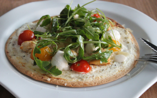 Pizz'salade façon Ceasar