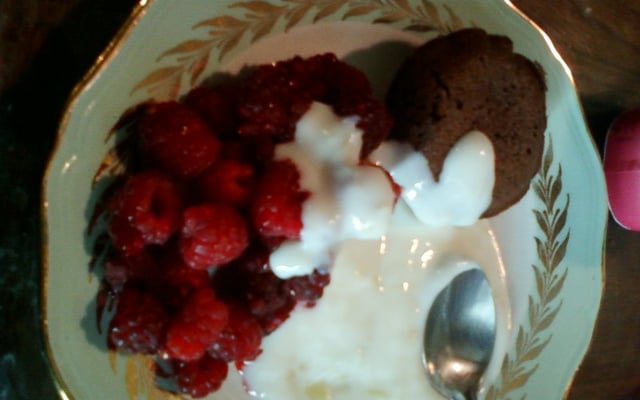 Muffins au chocolat sans pépites