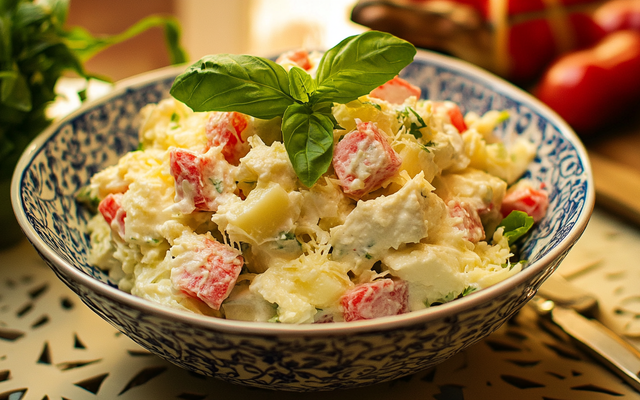 Salade piemontaise SANS mayonnaise