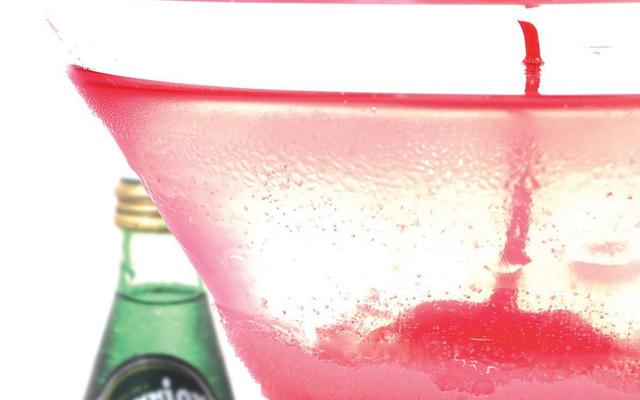 Perrier Vodka Sorbet