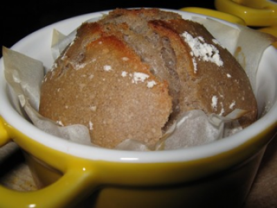 « Ptits » pains à la châtaigne et au levain en mini cocotte