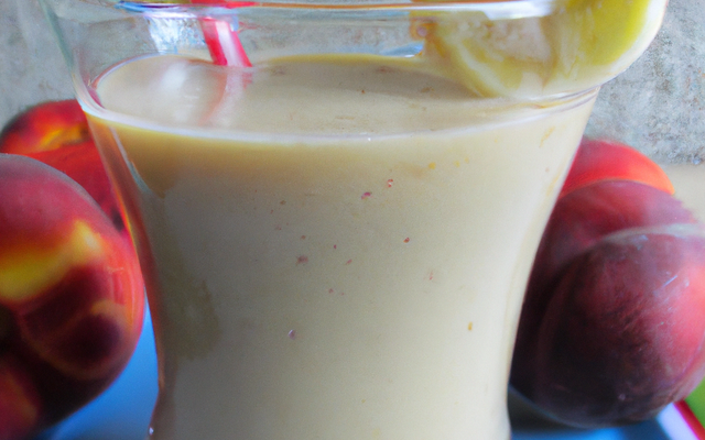 Smoothie banane - nectarine