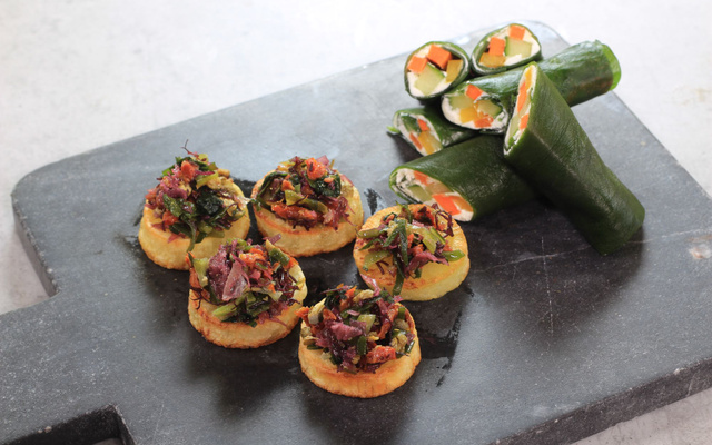 2 recettes apéro avec des algues