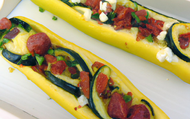 Hot Dog courgettes