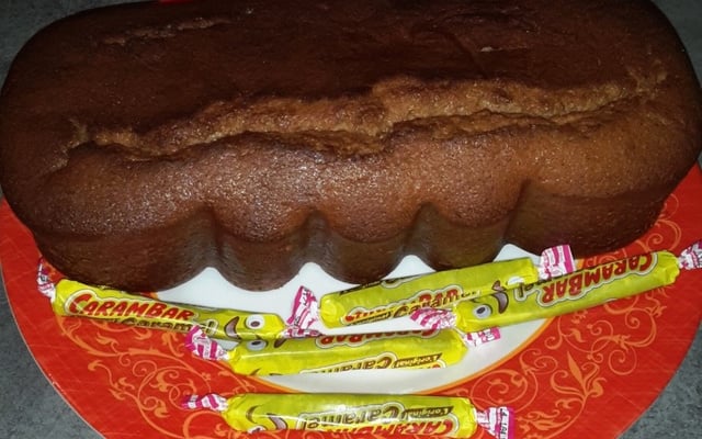 Cake aux carambars gourmand