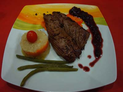Bavette ou onglet à l'échalote