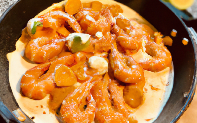 Langoustines au curry