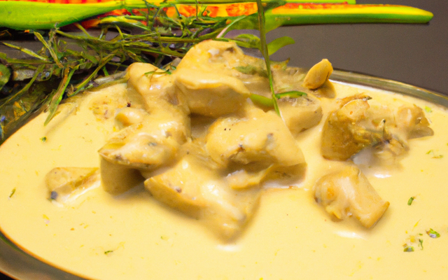 Poulet au lait de coco façon créole