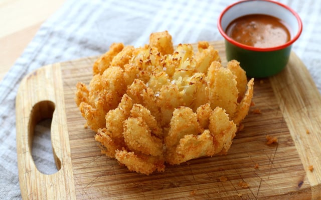 Fleur d'oignon frit