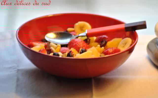 Salade de fruits rapide