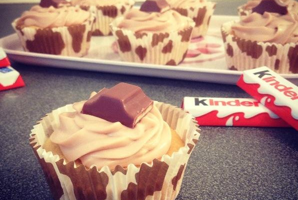 Cupcakes kinder maxi