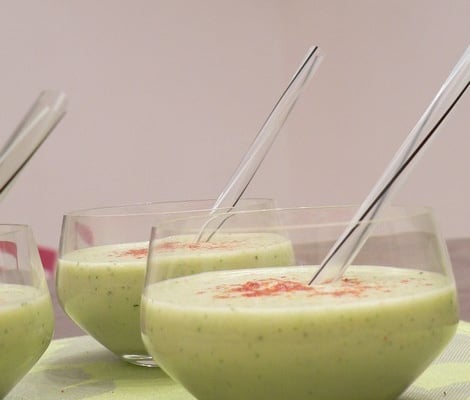 Smoothie concombre et chèvre