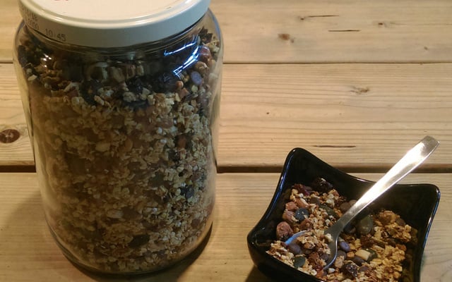 Granola maison au chocolat