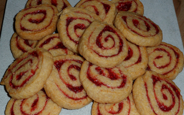 Roulés à la confiture