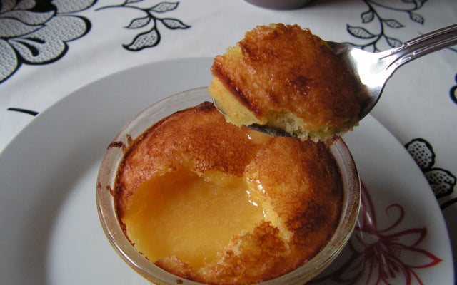 Moelleux au chocolat blanc économique