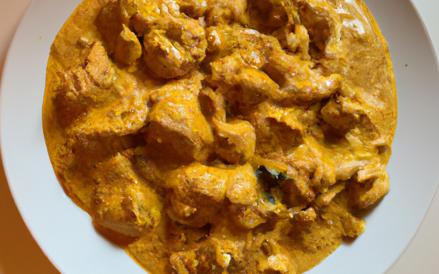 Émincé de poulet au curry 