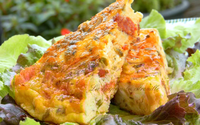 Tortilla à la grecque (omelette)