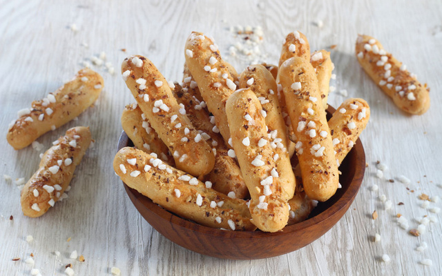 Fingers au sucre perlé et amandes