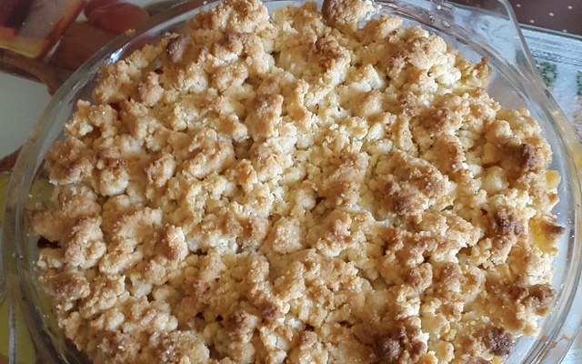 Crumble aux pommes