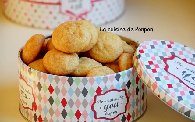 Snickersdoodles à la cannelle