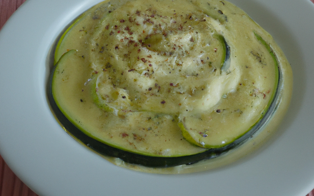 Courgettes à la crème micro-ondes