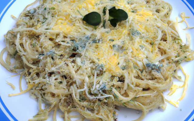 Spaghettis au roquefort