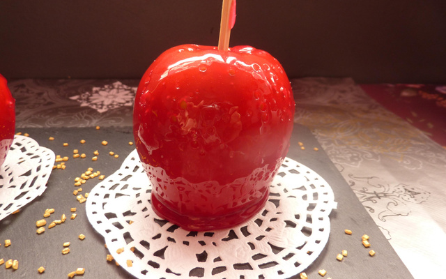 Pomme d'amour citronnée