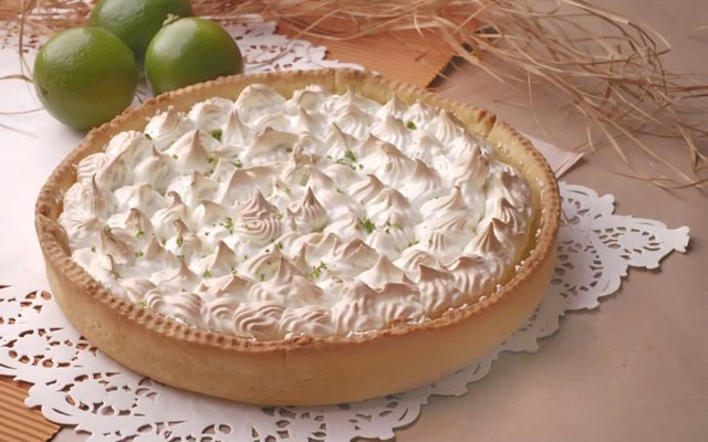 Tarte citron meringuée légère