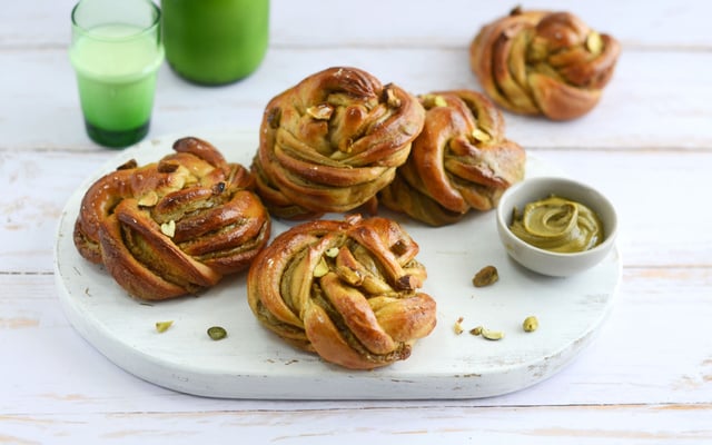 mini babka aux pistaches