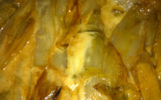 Tatin d'endives à la tomme de Savoie