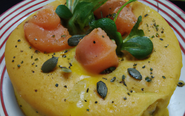 Cake au saumon et mangue