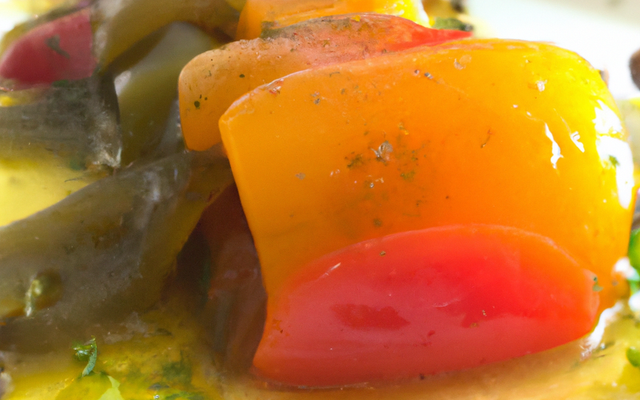 Confit aux 3 poivrons