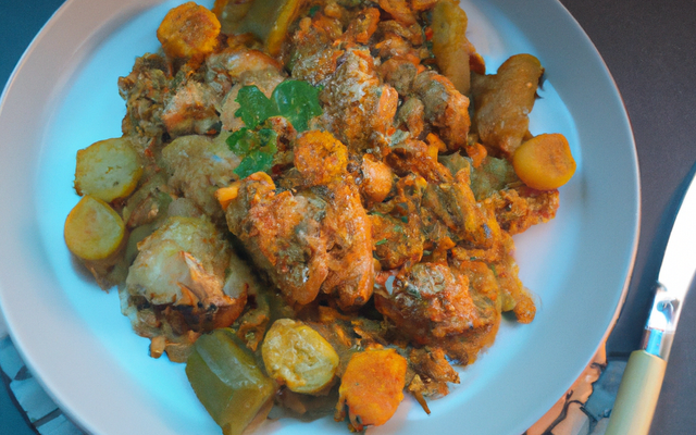 Cari de poulet aux épices, gingembre et clou de girofle
