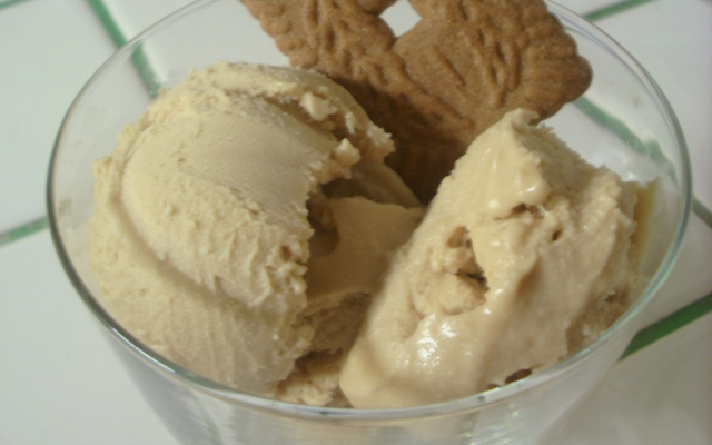 Crème glacée aux spéculoos