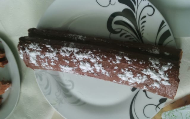 Le roulé à la fraise