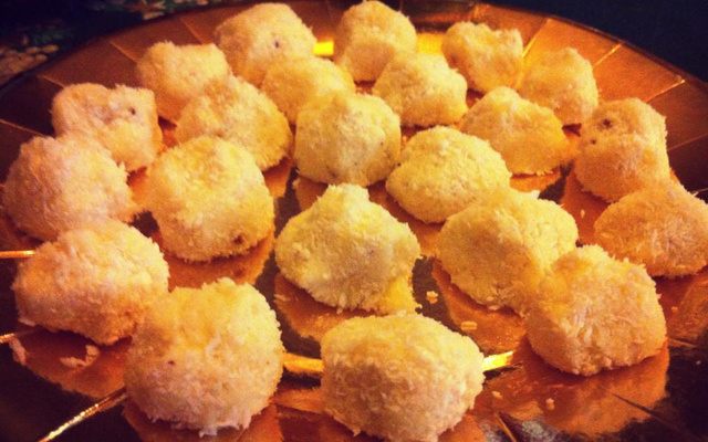 Truffes au chocolat Blanc & soupçon de cannelle ( ou vanille)