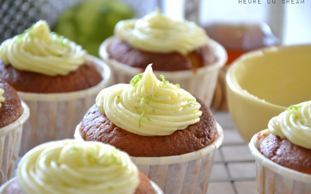 Fairy cakes miel et citron vert