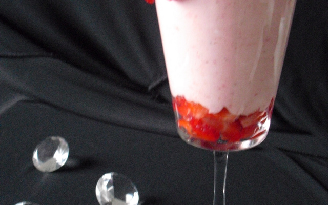 Mousse à la fraise économique