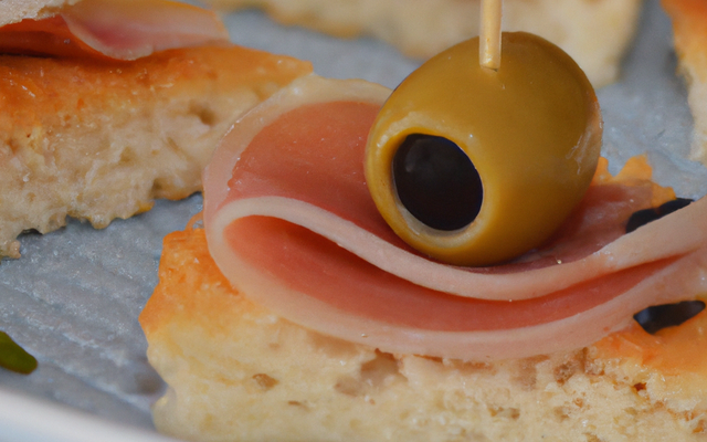 Cake salé au jambon et aux olives pour l'apéritif