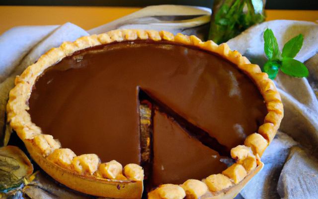 Tarte légère au chocolat