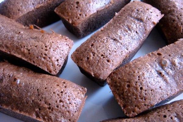 Financier au chocolat