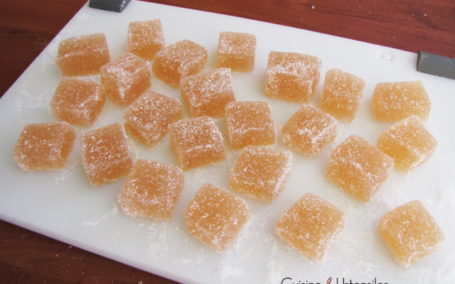 Pates de fruits aux poires William