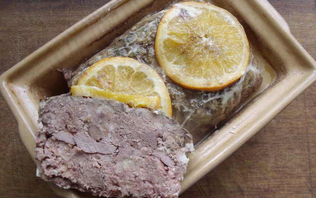 Ma terrine de canard à l'orange