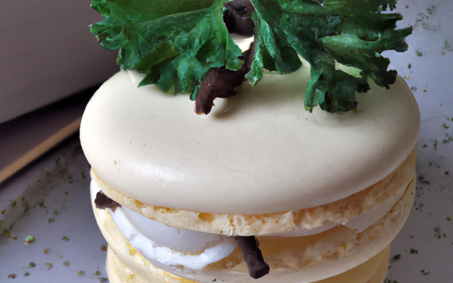 Macaron vanille ultra