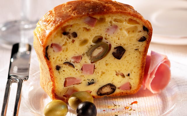 Cake salé micro-ondes