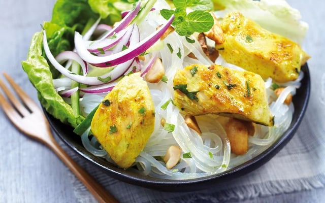 Salade de poulet façon thaï