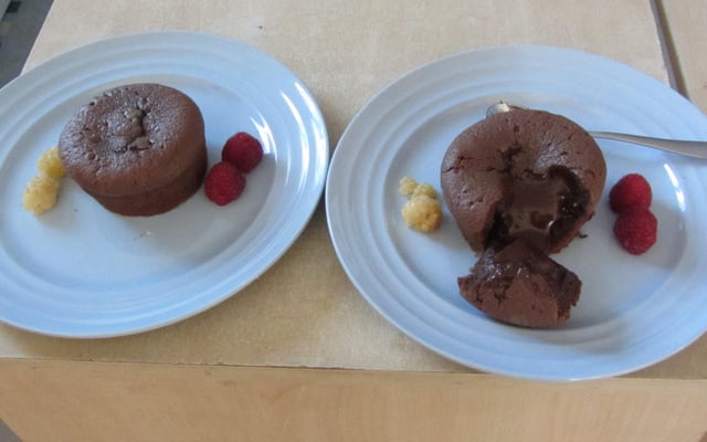 Moelleux au cœur coulant facile